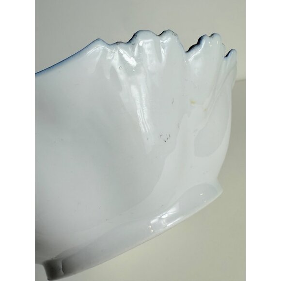 JPF Germany Japanese Geisha Bowl Decorative Porcelain Cobalt Blue Gold Gilt Home - Picture 13 of 15